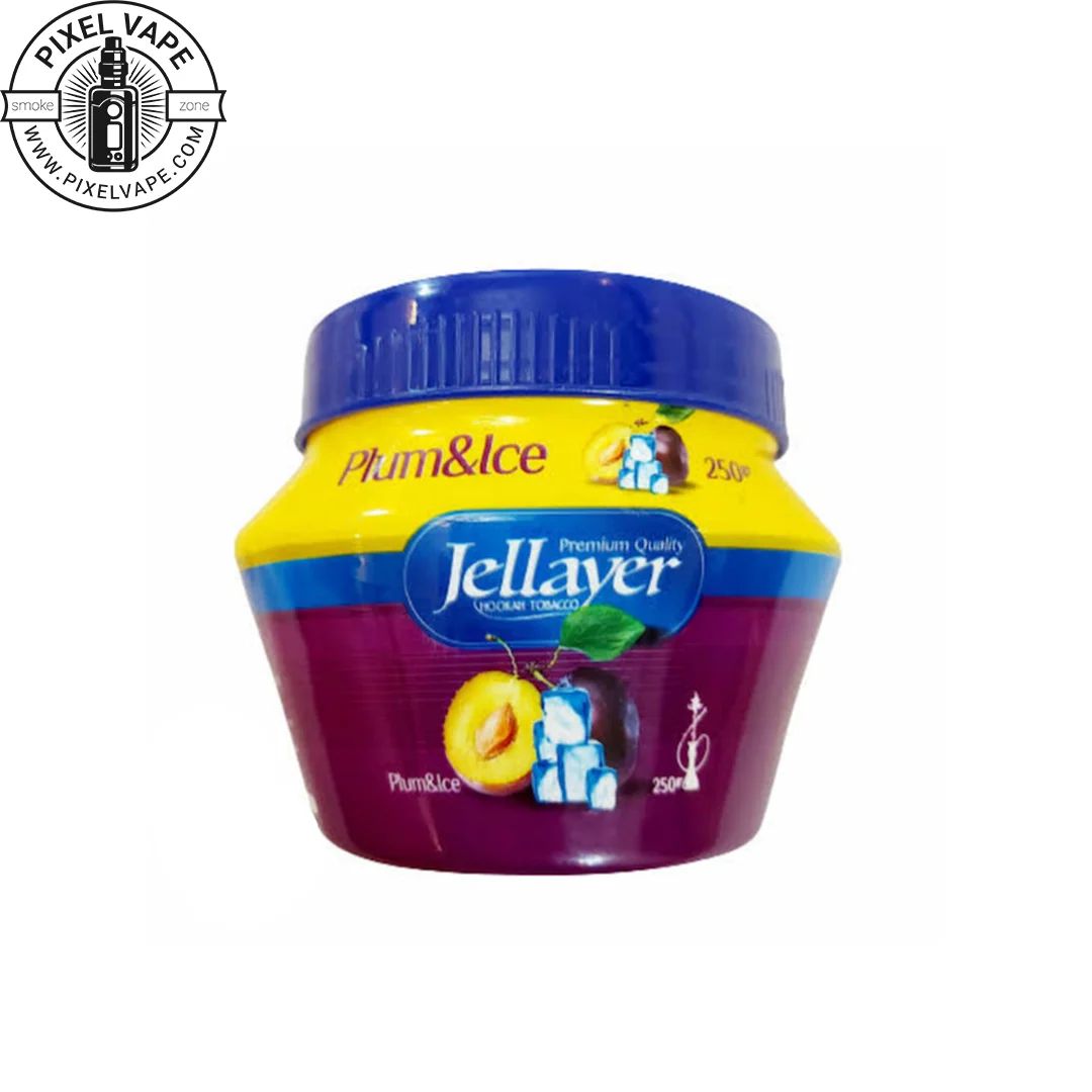 تنباکو جلایر آلو یخ 250 گرمی در بسته بندی سطلی - JELLAYER TOBACCO PLUM & ICE 250g تنباکو جلایر آلو یخ 250 گرمی در بسته بندی سطلی - JELLAYER TOBACCO PLUM & ICE 250g