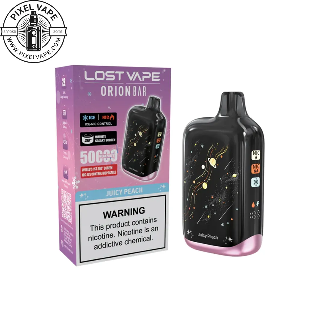 Lost Vape 50000 Puffs Juicy Peach Pod - پاد یکبار مصرف لاست ویپ 50000 پاف هلو (قابل شارژ) Lost Vape 50000 Puffs Juicy Peach Pod - پاد یکبار مصرف لاست ویپ 50000 پاف هلو (قابل شارژ)